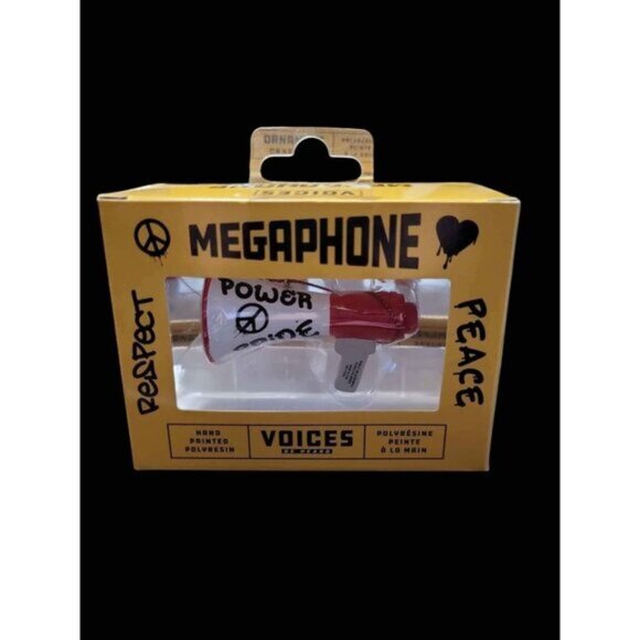 Megaphone Hanging Ornament - Picture 1 of 10